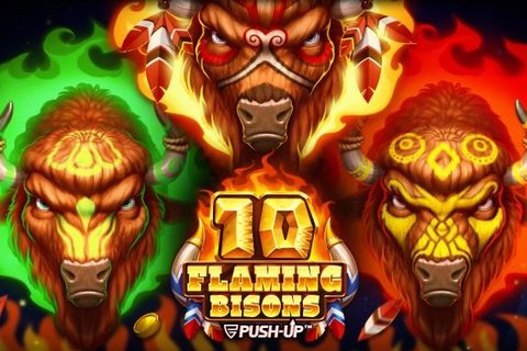 10 Flaming Bisons slot